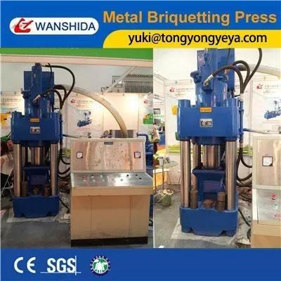 Buy cheap 500 Ton Metal Briquetting Press 30kW Hydraulic Sawdust Briquette Press from wholesalers