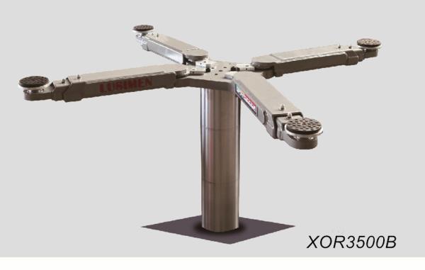 Buy cheap In Ground Car Lifts Car Washing Lifter Auto Repairing Lift Single Post Hydraulic Lift 3500kg /1850mm from wholesalers