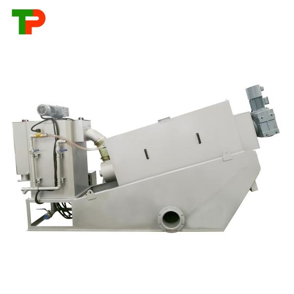 Powerful Electric Screw Press for Power Plant Sewage Liquid Solid Separation