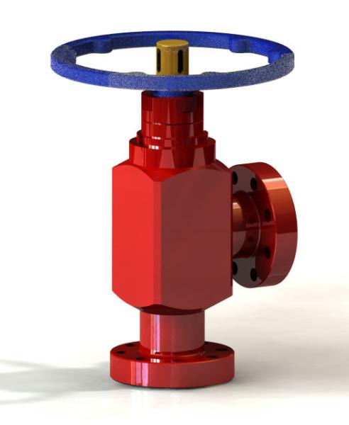 Buy cheap API 6A Valve Wellhead Choke Valve / Adjustable choke valve / for wellhead equipment /oil & gas industry from wholesalers