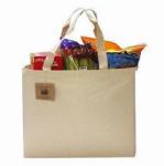 Durable Custom Gift Bags With Logo / Green Personalized Gift Bags Bulk