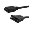 Buy cheap Factory Price Female To Female HDMI To HDMI 4k 60hz 3 D 1080 p Standard 1.5 2 3 10 15 20 m 2.0 TV Computer Laptop Cable from wholesalers
