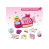 Buy cheap 18 " Shopping Pretend Play Cash Register Children's Play Toys Pink Caculator Scanner from wholesalers