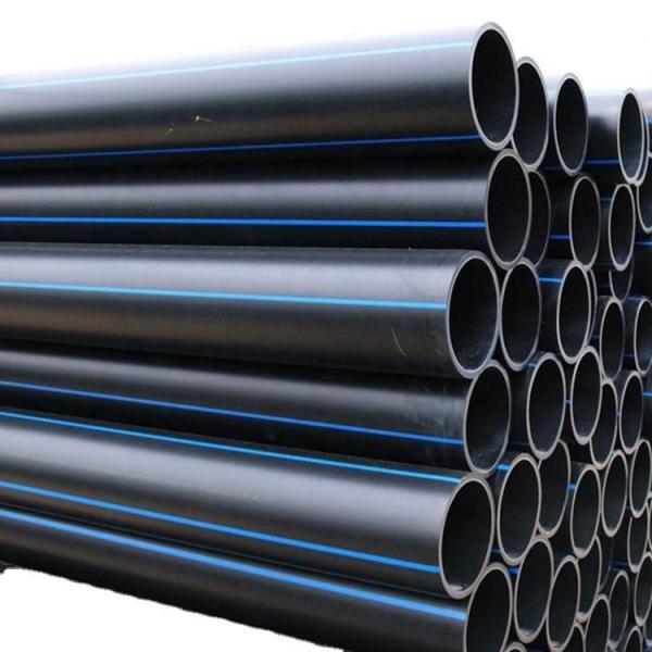 Buy cheap 25mm - 300mm Black HDPE PE Pipe Double Screw Corrosion Resistant Large Diameter PE Pipe from wholesalers