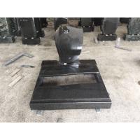 Buy cheap Unique Upright Granite Headstones , European Style Black Headstones For Graves product