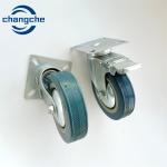 Noiseless 500kg Heavy Duty Caster Wheels Castors With Brake