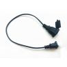 Buy cheap Hot sale 2pin black 10A extension power cable 0.5m-10m copper power extension cord from wholesalers