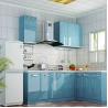 Buy cheap High Gloss White Modern Glass Stainless Steel Modular Kitchen Cabinet from wholesalers