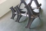 Gray Iron Vehicle Security Barriers For Anti Terrorism Area