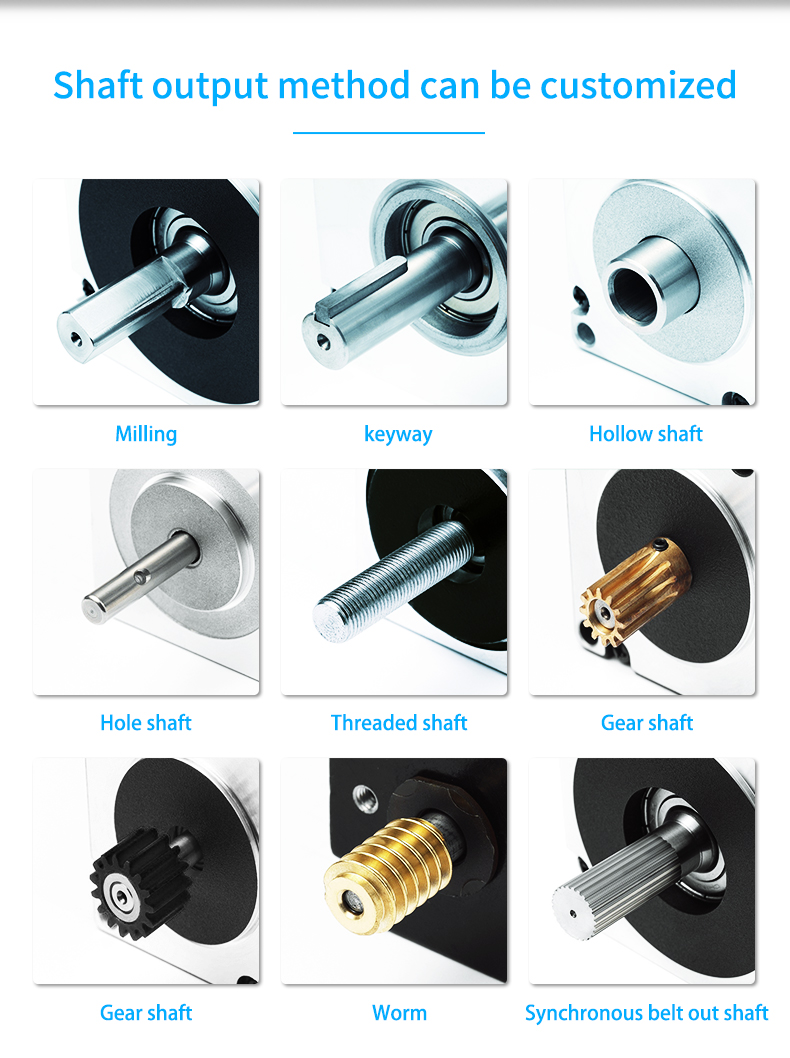 Temperature Rise 80Cmax Nema11 1.8/0.9 Degree 4 Wire Stepper Motor for DC Stepping Motor