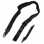 3 Point Tactical Gun Sling , Military Airsoft Adjustable Bungee Gun Strap