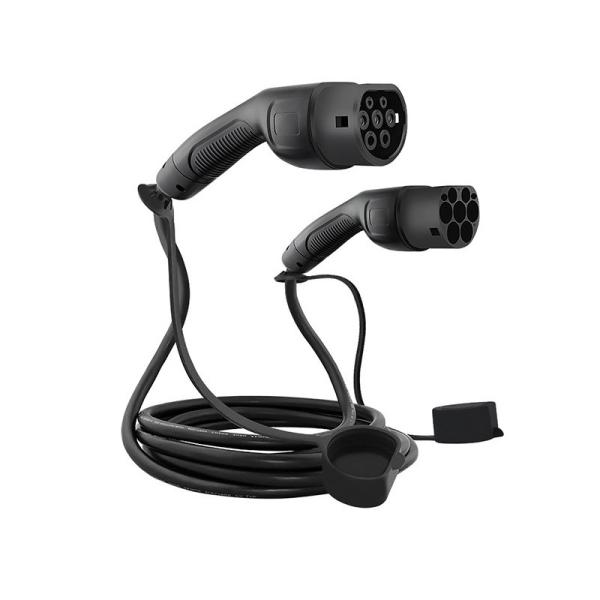 Buy cheap European Standard 16A 32A Double Guns EV AC Charging Cable Type 2 from wholesalers