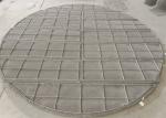 Stainless Steel Titanium Wire Mesh Demister 300mm Diameter Knitted Weave