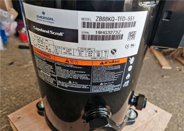 Buy cheap R22 Copeland Scroll Compressor 12HP 3 Phase ZB88KQ-TFD-551 AC Power Stainless Steel from wholesalers
