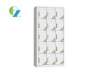 1850mm Width 15 Door Steel Lockers Wardrobe Cabinet for Swimming Pool