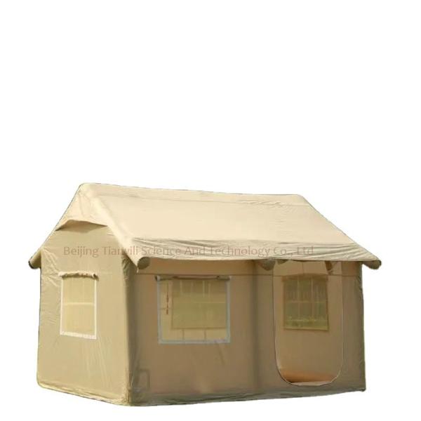 Buy cheap Four Season Inflatable Camping Tent Portable Double Layer Folding from wholesalers