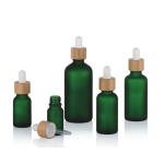 Amber 18mm 18/415 1oz Essential Oil Bottles 30ml glass roller bottles