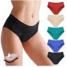 Buy cheap Mid Waist Bamboo Menstrual Underwear Washable 4 Layer Reusable Sanitary Panties from wholesalers