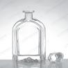 Buy cheap Beverage Heavy Base Glass Bottle With Wood Cork For Vodka Gin Coffee Sauce Juice from wholesalers
