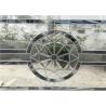 Buy cheap Single Round Head Decorative Panel Glass For Entry Door Low E 3.2m Tempered from wholesalers