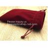 Buy cheap Envelop Red Velvet Christmas Pouch Promotional Red Velvet Packaging Bag For Cosmetic Gift Packaging, For Jewelry, bottle from wholesalers