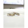 Buy cheap Thick Texture Crushed Diamond ODM Couple Rings Gold With Name from wholesalers