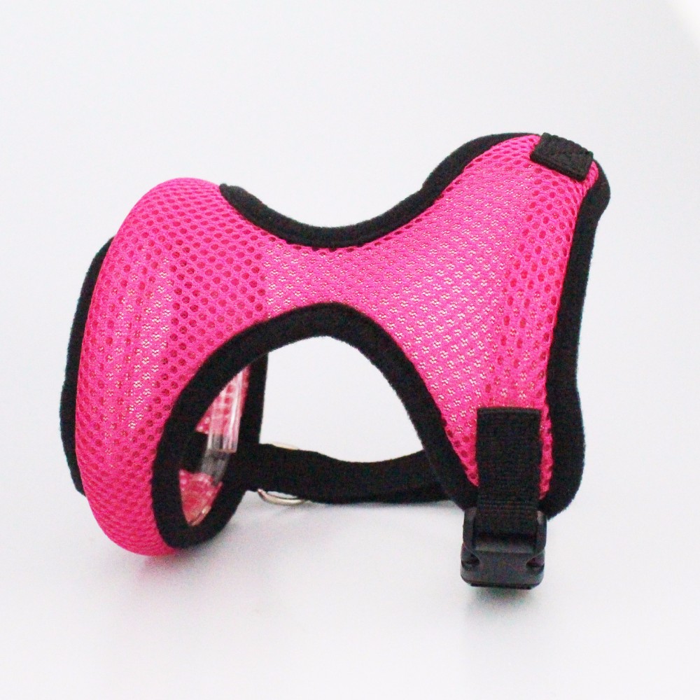 Airmesh Adjustable Nylon Soft Dog Boy Pet Harness , Colorful Dog Chest Harness