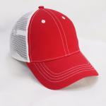 Plastic Snap Closure Mesh Trucker Caps 6 Panel Baseball Cap 58cm