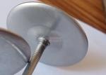 3" Stainless Steel Quilting Pins 12ga With Self Lock Washers To Fasten Blanket