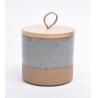 Buy cheap Cylinder Shape Candle Containers Ceramic Straight Side Fancy Type Colorful from wholesalers