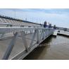 Buy cheap 6061 T6 Anodised Aluminum Gangway Ramps Floating Dock Aluminum Gangways from wholesalers
