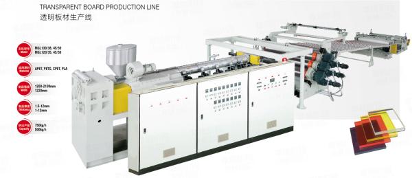 Buy cheap APET PETG CPET PLA Transparent Plate Production Line Multifunctional 750kg/H 500kg/H from wholesalers