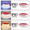 Buy cheap Die-Cutting Board 110v220v 10mm 180LEDs 4000K IP67 Waterproof SMD2835 LED Strip Light from wholesalers