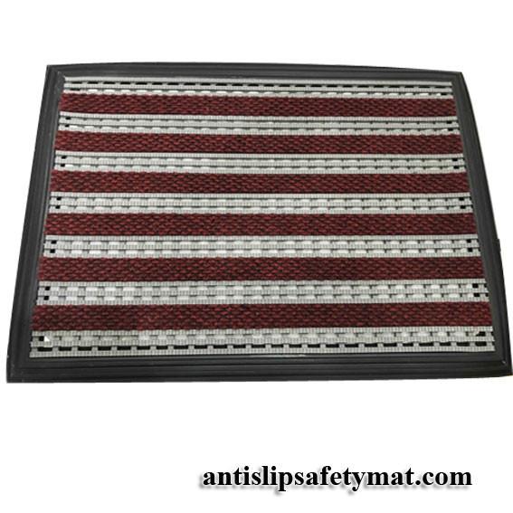 Quality Hard Wearing Anti Slip Safety Mat 120 CM Floor Scraper Wiper Walk Off Carpet for sale