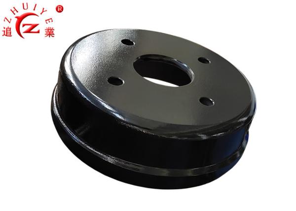 Buy cheap 4 Stud / Bolt Semi Floating Cast Iron 180mm Brake Drum For Three Wheel Motorcycle from wholesalers