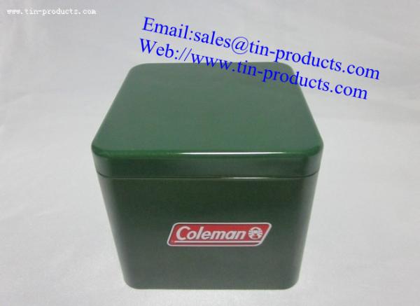 Buy cheap Square Coleman Gift Watch Box from Goldentinbox from wholesalers