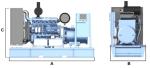 24V 100kw 125kva Weichai Generator Silent Dg Set 120kw 150kva 136kw 170 Kva