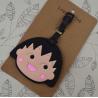 Buy cheap Guangdong factory high quality soft pvc plastic standard size luggage tags from wholesalers