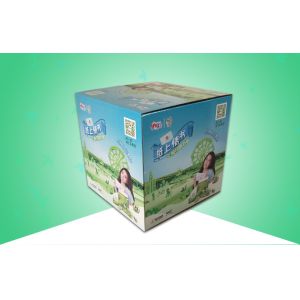 Buy cheap Corrugated Paper Packaging Boxes / Tube Carton Box For Packaging Sanitary Towel from wholesalers
