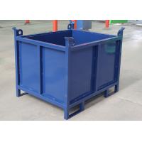 Buy cheap Warehouse Rigid Steel Pallet Stillage Cage Stackable ISO9001 Certificated product