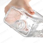 200ml 375ml 500ml 750ml 1000ml Glass Bottle With Sealed Cork Lid for Clear Wine