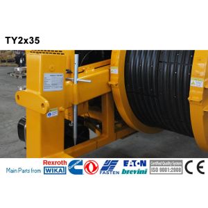 Buy cheap Transmission Line Stringing Equipment 2x35KN Hydraulic Tension Machine from wholesalers