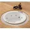 Buy cheap Polished Whirlpool Massage Bathtub Bathroom Sanitary Wares Anti Bacterial from wholesalers