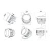 Buy cheap 86 Watt Round Mounted Led Outdoor Flood Lights For Architectural CREE chips from wholesalers