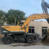 Buy cheap 2020 Original Paint Used Yellow Hyundai 210W-9 Wheel Excavator Digger from wholesalers