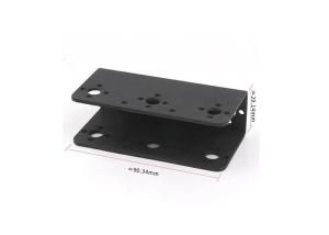China U Beam Robot Servo Motor Mounting Bracket 2mm Hard Aluminum Plate on sale