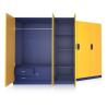 Buy cheap Extendable Metal Locker Storage Cabinet School 0.4mm to 1mm from wholesalers