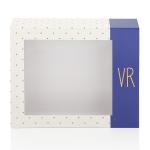 OEM Custom Printed Paper Boxes , Kraft Paper Gift Boxes With Clear Window