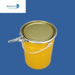 0.28mm-0.35mm Metal Paint Pail Round 5 Litre Metal Bucket UN Approved