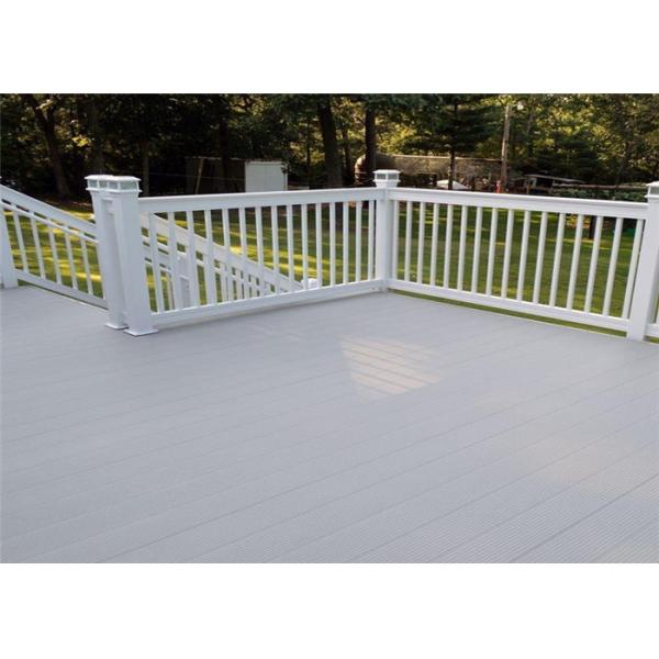 Quality UV-resistenting Durable Wood Plastic Composite Decking Boards for sale